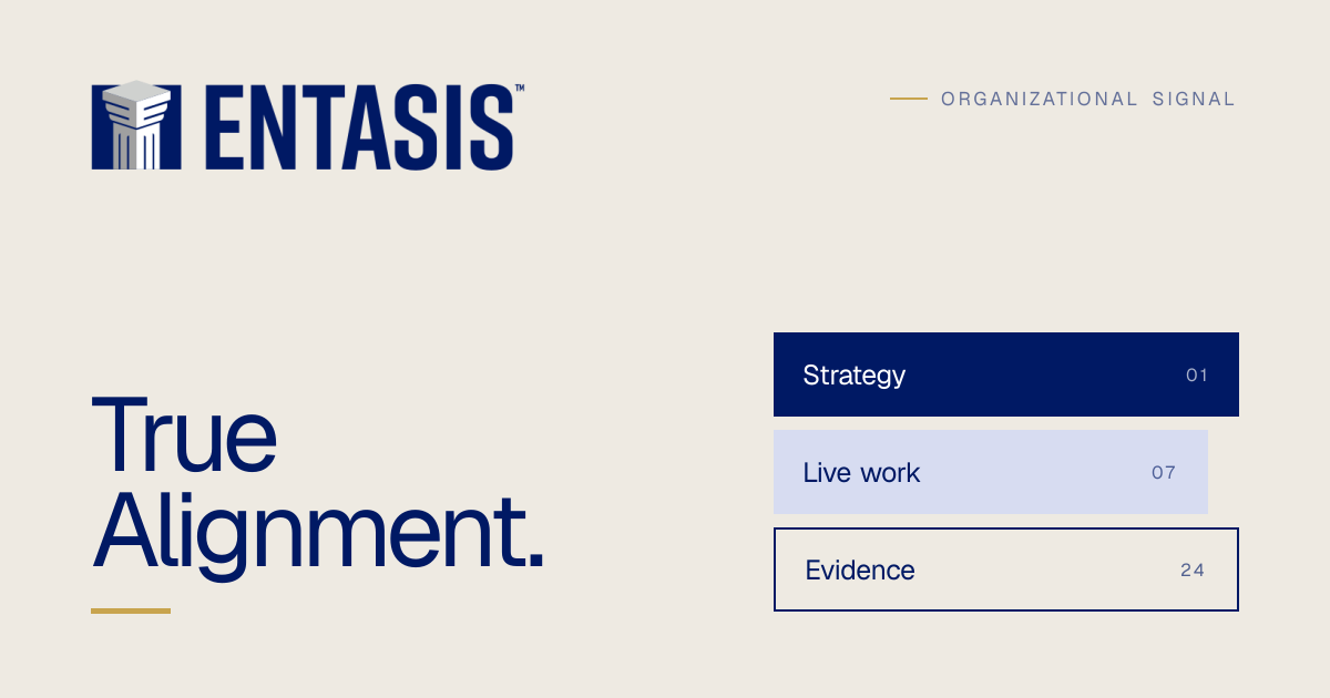 Entasis — True Alignment.